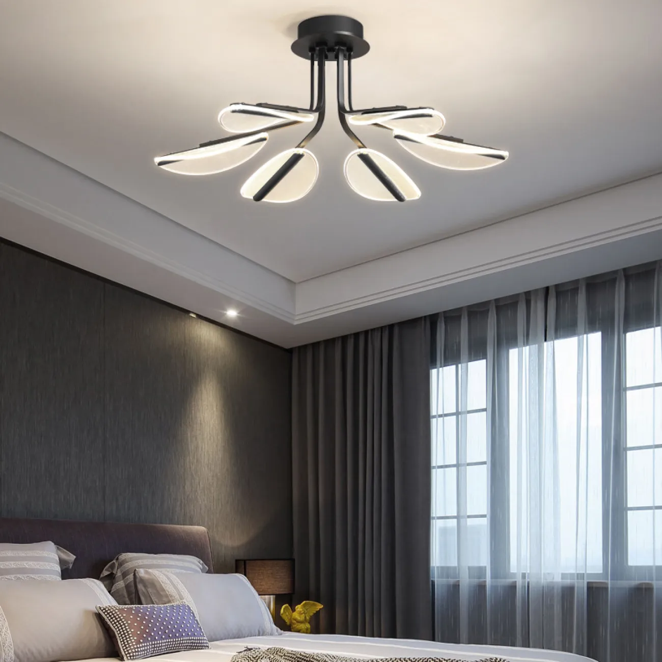 Потолочная люстра VISUAL L6 Brass от ImperiumLoft