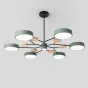 Люстра на штанге MEADE 7 lamps Green от ImperiumLoft
