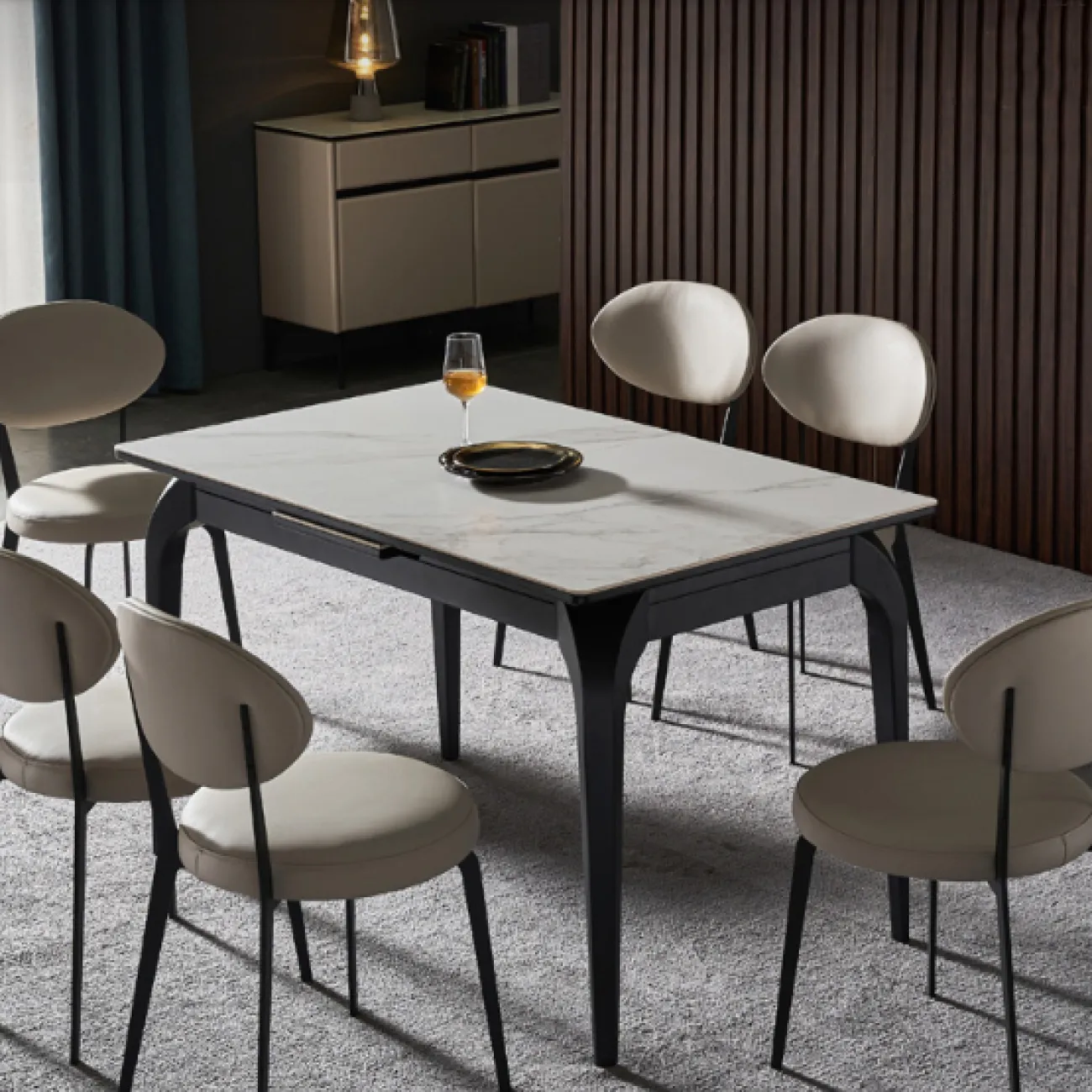 Дизайнерский обеденный стол LaLume-AZ00343 Дизайнерский обеденный стол LaLume-AZ00343