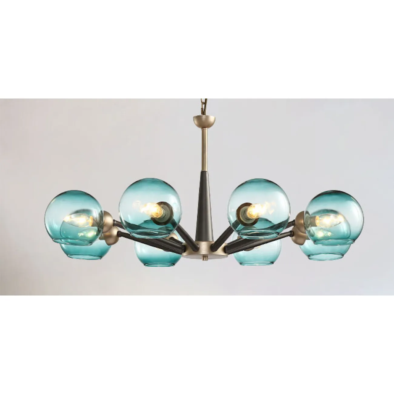 Люстра Thalia chandelier Blue glass от LaLume