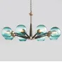 Люстра Thalia chandelier Blue glass от LaLume