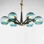 Люстра Thalia chandelier Blue glass от LaLume