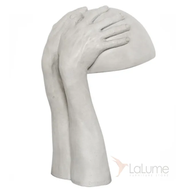 Настольная лампа Modern Richard Etts Plaster Hands Table Lamp от LaLume