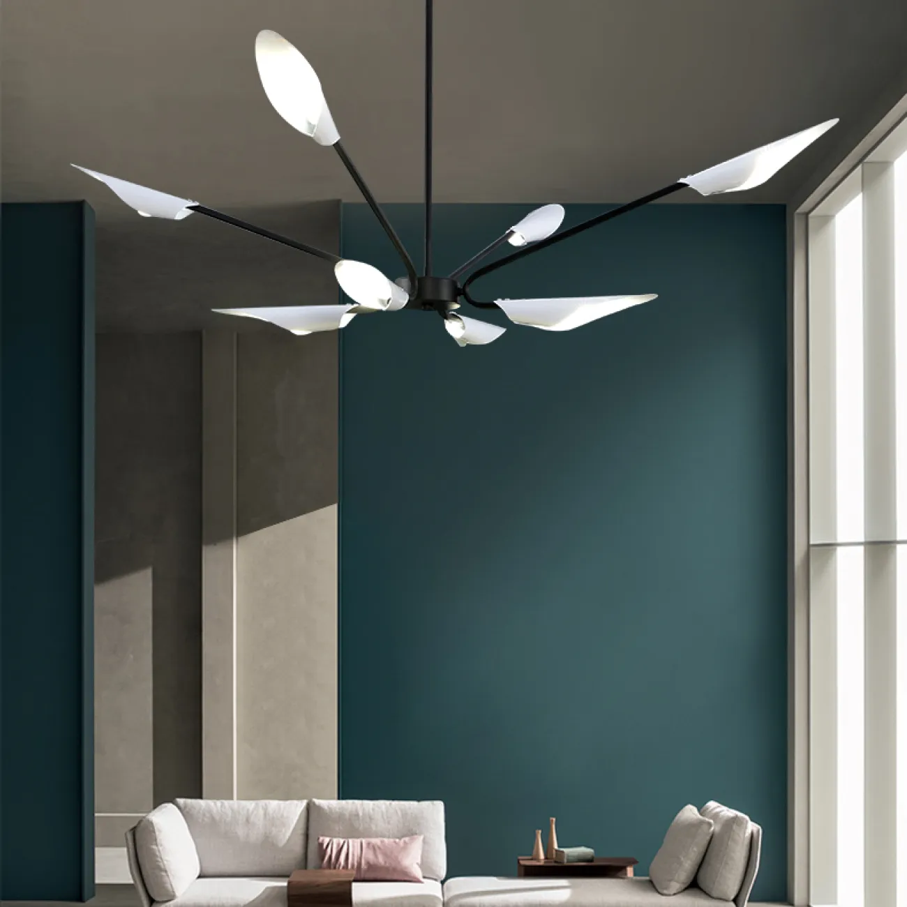 Люстра на штанге MOTHS D149 от ImperiumLoft