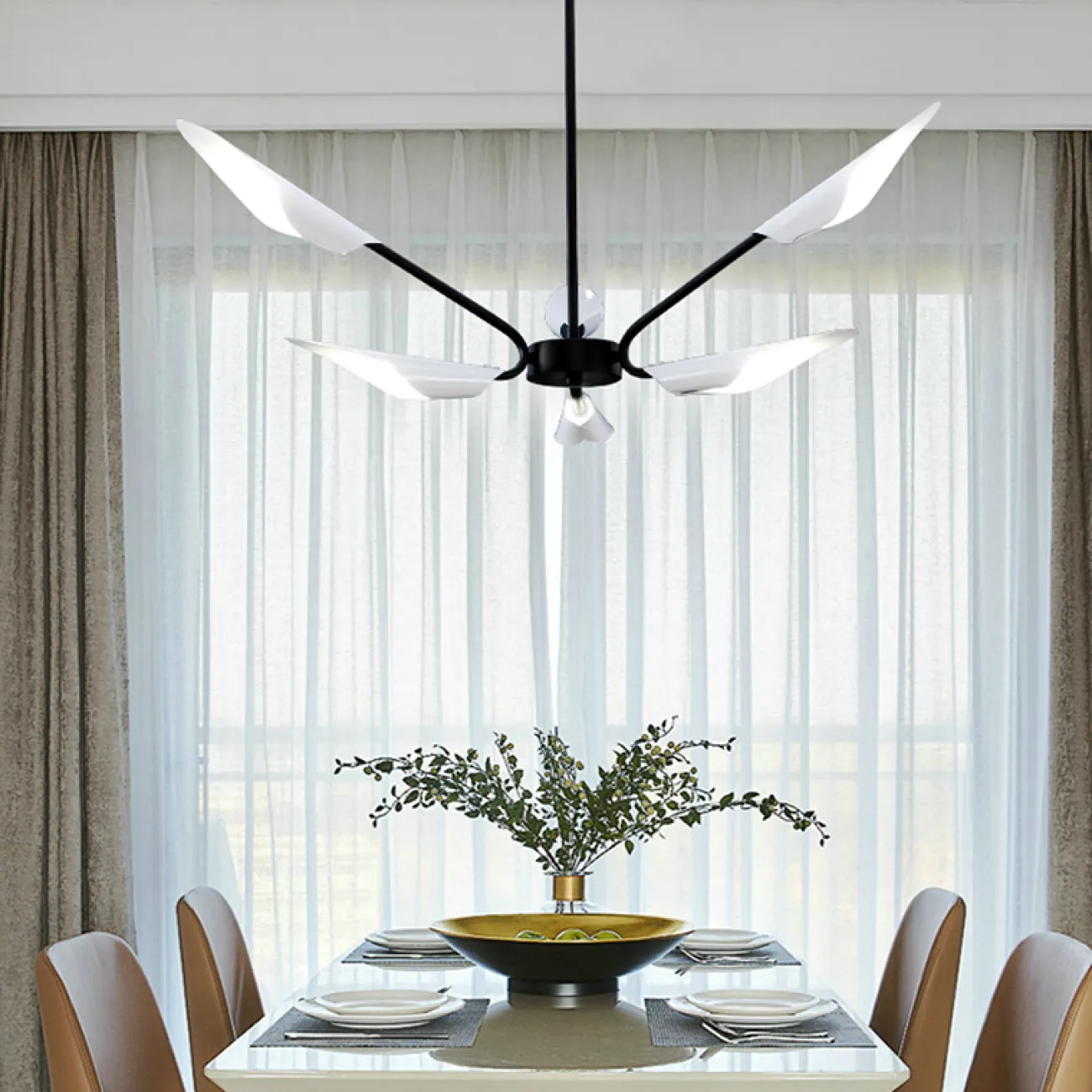 Люстра на штанге MOTHS D149 от ImperiumLoft