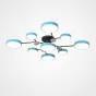 Потолочная люстра GAMMA D98 Blue от ImperiumLoft