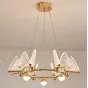Подвесная люстра AMELIS LUX D83 Multicolor Трехцветный свет от ImperiumLoft