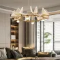 Подвесная люстра AMELIS LUX D83 Multicolor Трехцветный свет от ImperiumLoft