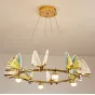 Подвесная люстра AMELIS LUX D83 Multicolor Трехцветный свет от ImperiumLoft