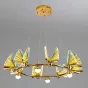 Подвесная люстра AMELIS LUX D83 Multicolor Трехцветный свет от ImperiumLoft