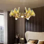 Подвесная люстра AMELIS LUX D83 Multicolor Трехцветный свет от ImperiumLoft