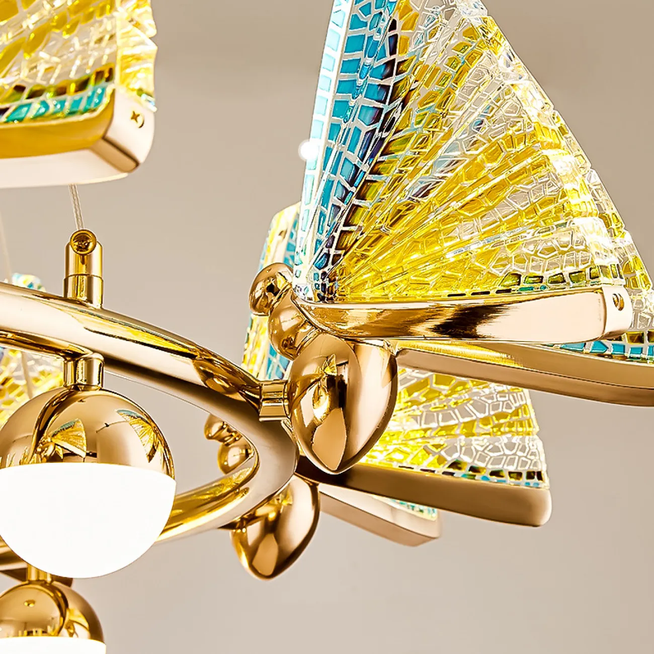 Подвесная люстра AMELIS LUX D83 Transparent 4000К от ImperiumLoft