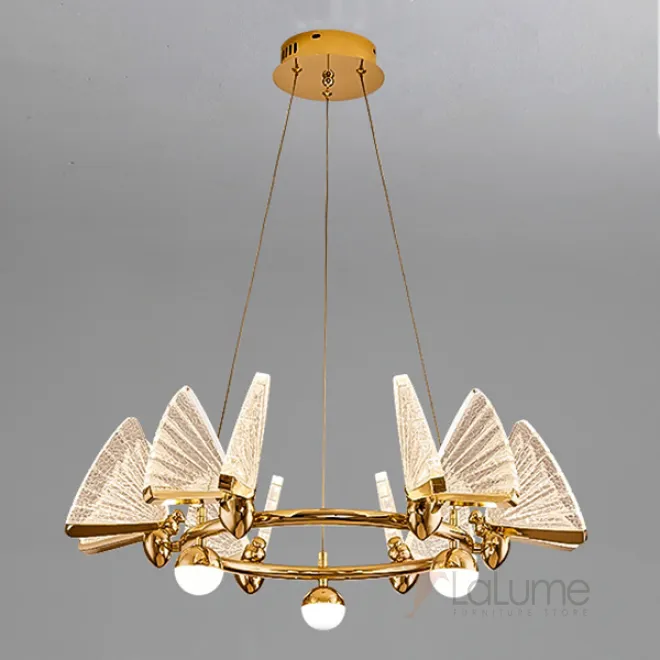 Подвесная люстра AMELIS LUX D63 Transparent 4000К от ImperiumLoft