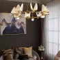 Подвесная люстра AMELIS LUX D83 Multicolor Трехцветный свет от ImperiumLoft