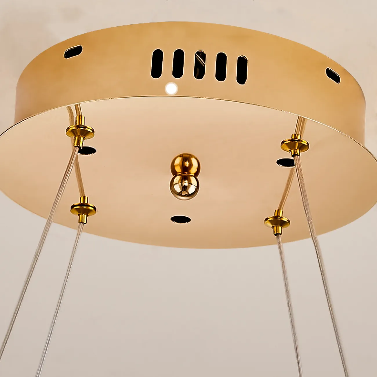 Подвесная люстра AMELIS LUX D83 Multicolor Трехцветный свет от ImperiumLoft