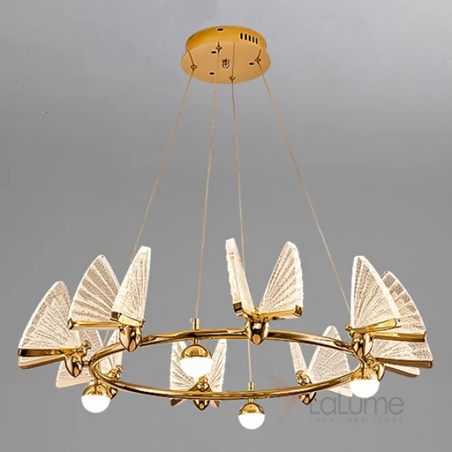 Подвесная люстра AMELIS LUX D83 Transparent 4000К от ImperiumLoft