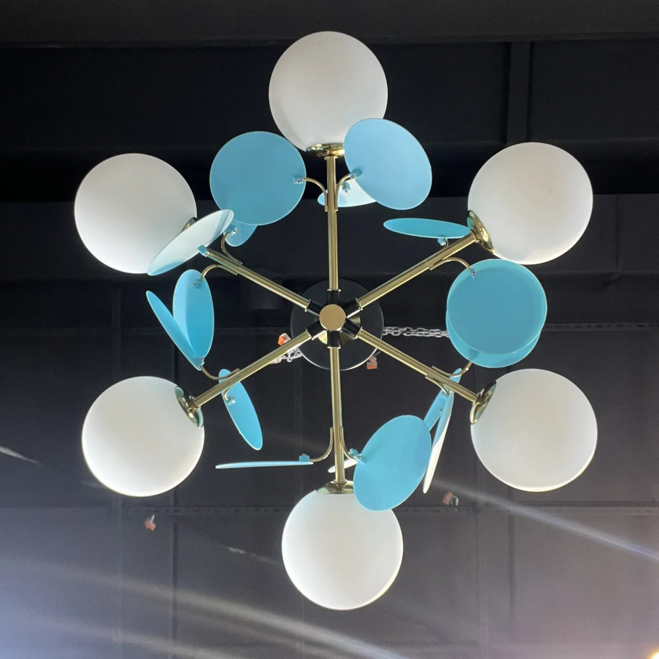 Люстра на штанге MATISSE BLUE D55 от ImperiumLoft