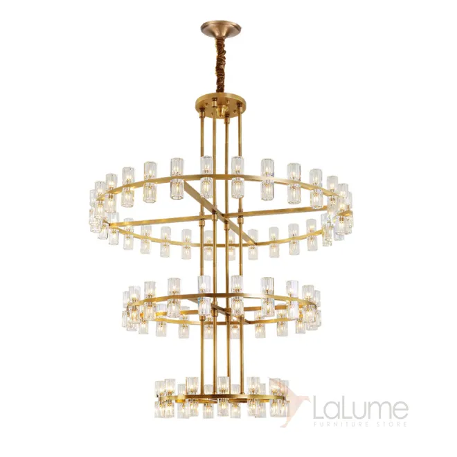 Люстра Restoration Hardware Arcachon Round 3-Tier Chandelier