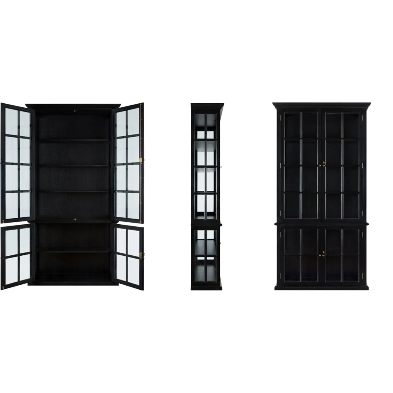 Шкаф-витрина French black от LaLume