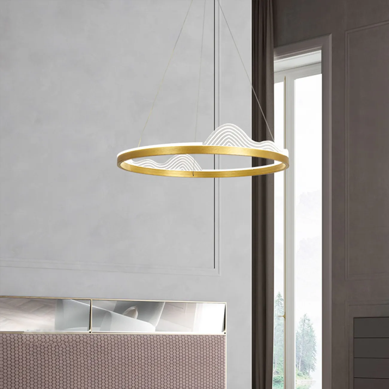 Подвесная люстра HANNA A D60 1R от ImperiumLoft