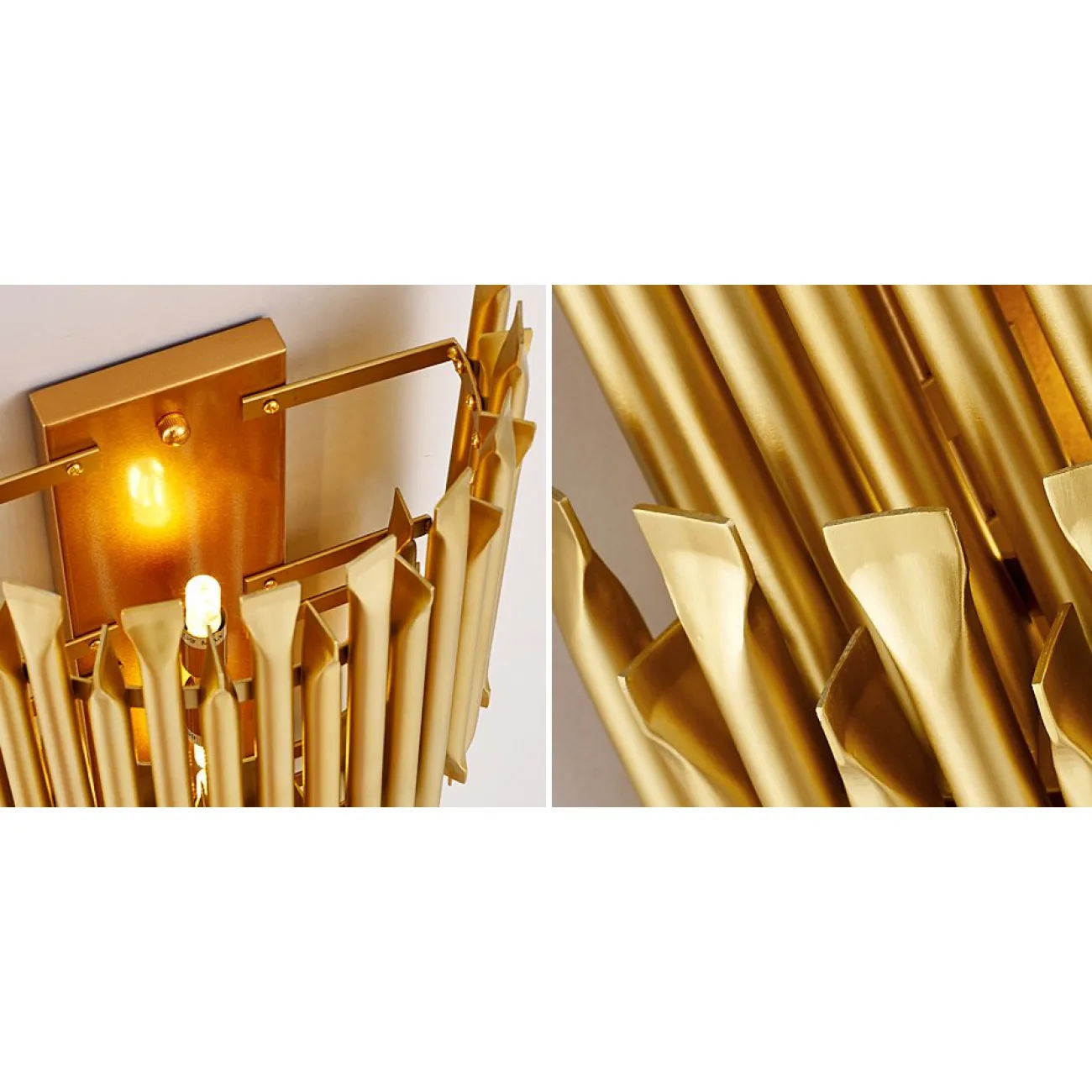 Бра MATHENY III WALL LAMP by DELIGHTFULL Gold