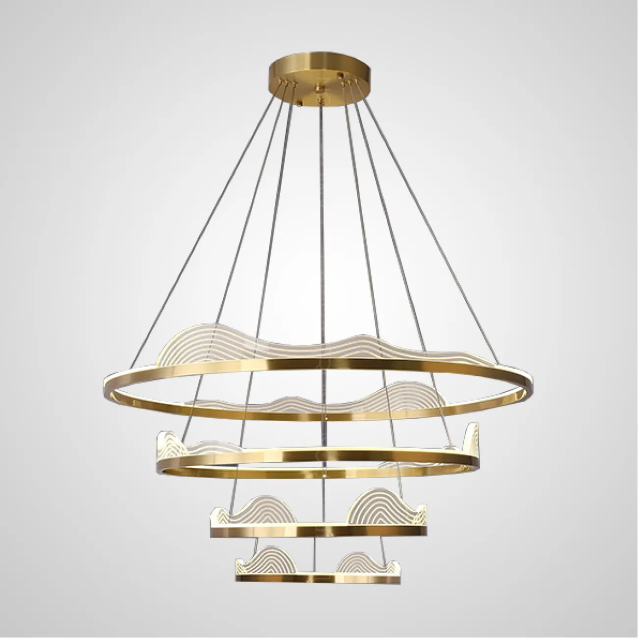 Подвесная люстра HANNA A D60 1R от ImperiumLoft