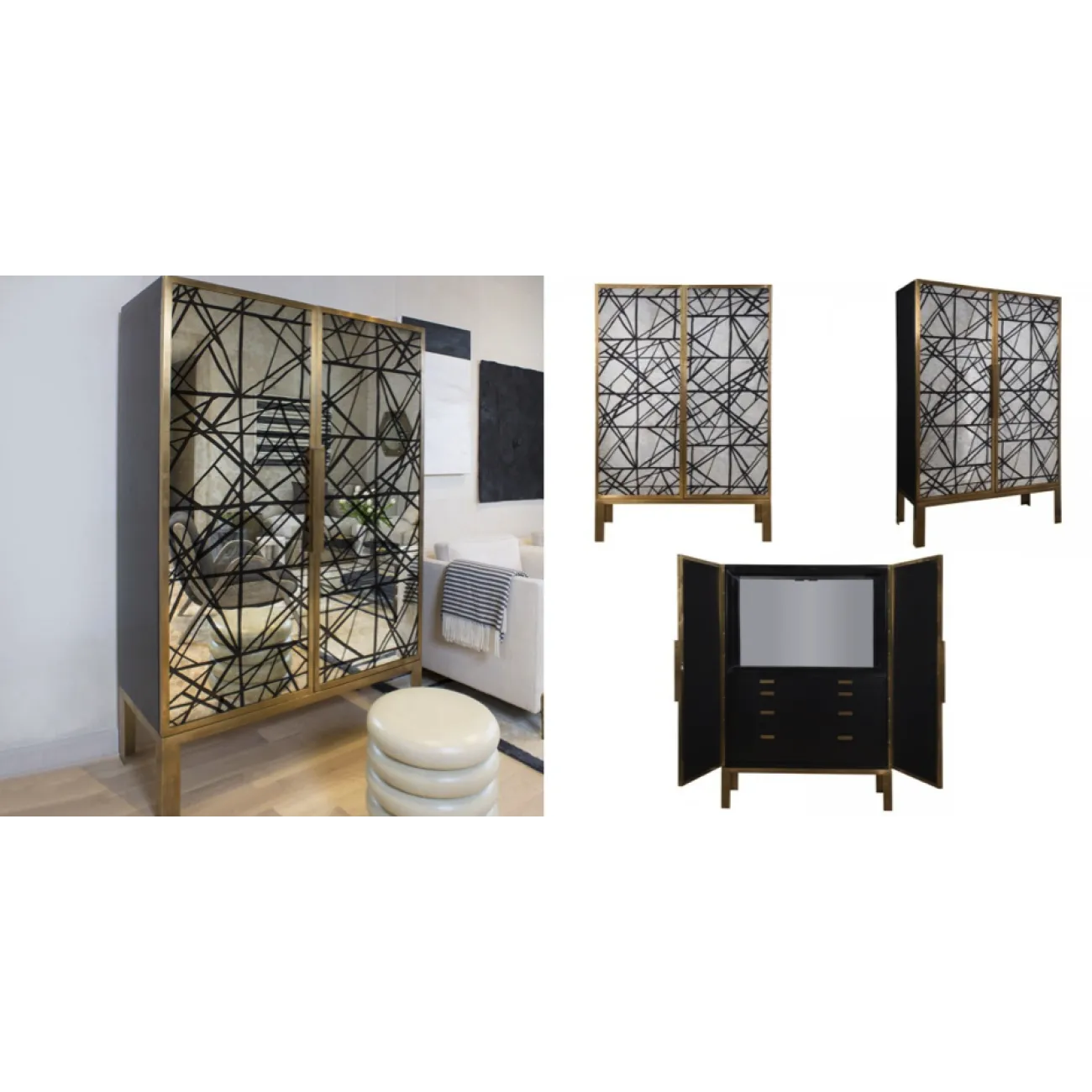 Буфет Mulholland Cabinet designed by Kelly Wearstler от LaLume Буфет Mulholland Cabinet designed by Kelly Wearstler от LaLume