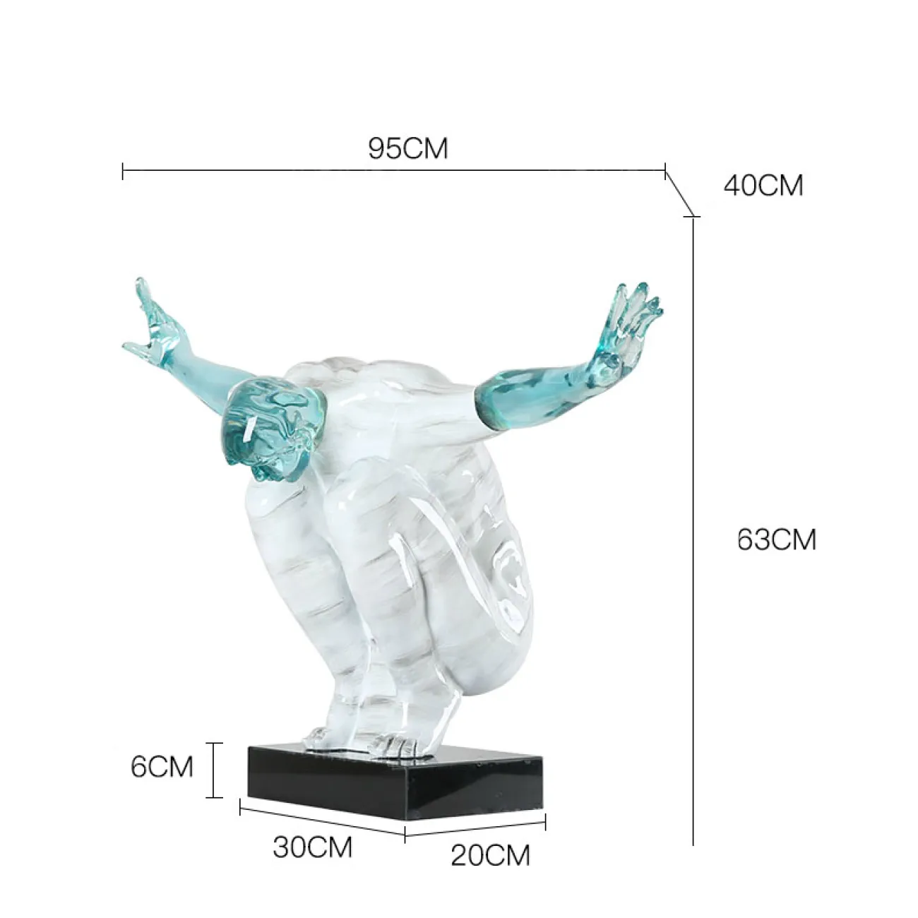 Дизайнерская скульптура LaLume-SKT00162 