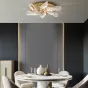 Потолочная люстра DELINA D68 Трехцветный свет от ImperiumLoft