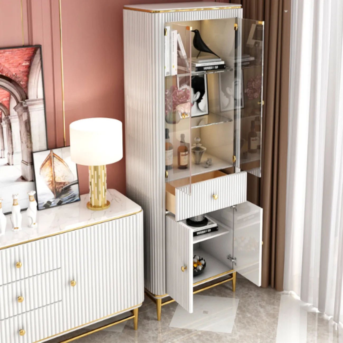 Дизайнерская тумба LaLume – KS00108