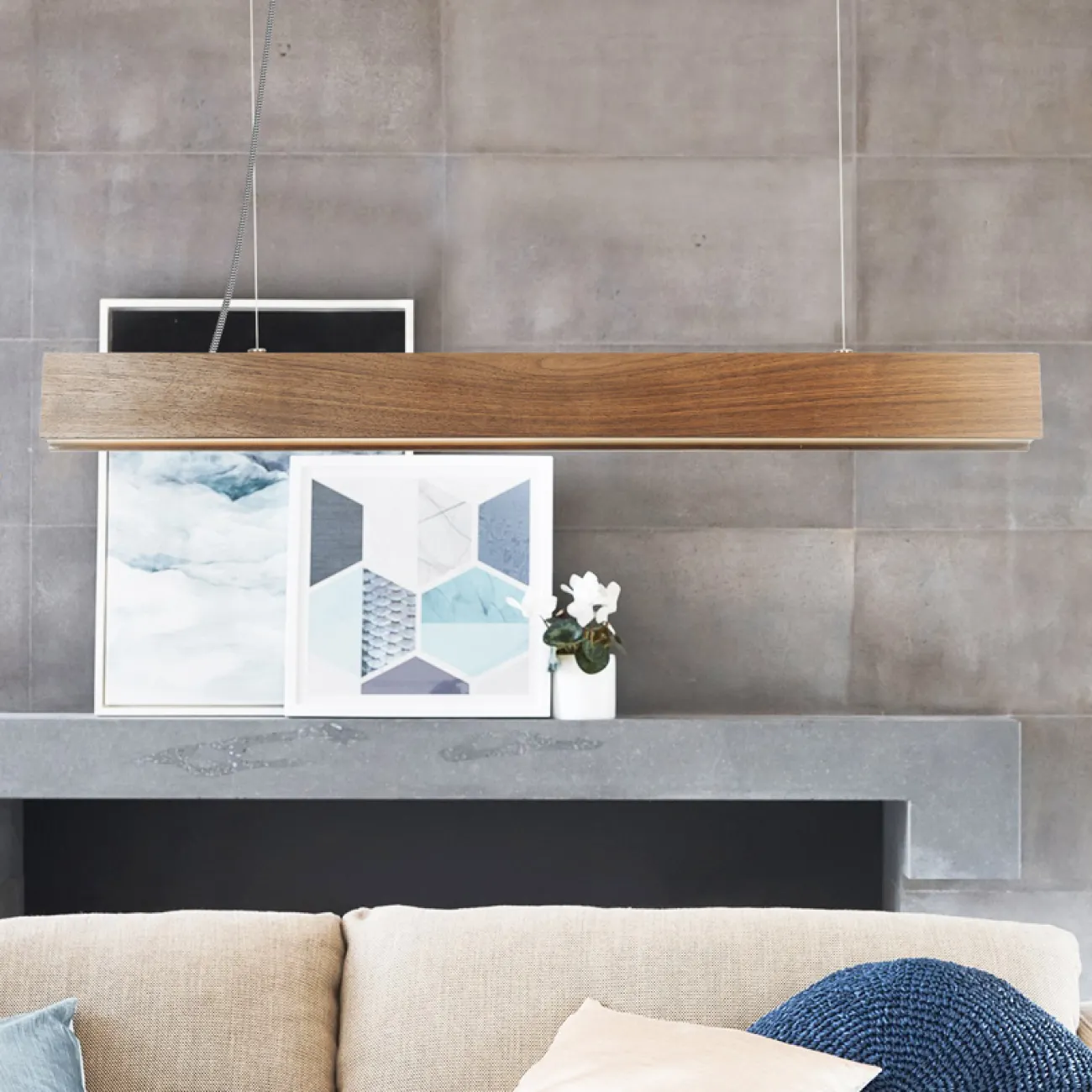 Подвесной реечный светильник RISTON от ImperiumLoft