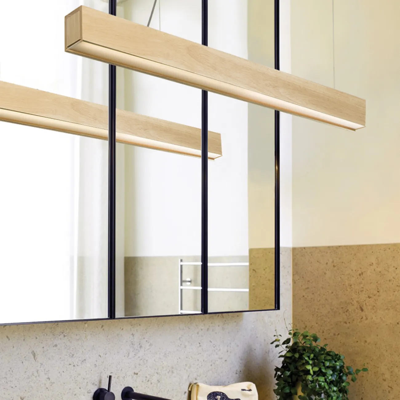 Подвесной реечный светильник RISTON от ImperiumLoft