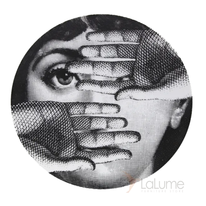 Декоративная тарелка Fornasetti 154 designed by Piero Fornasetti от LaLume