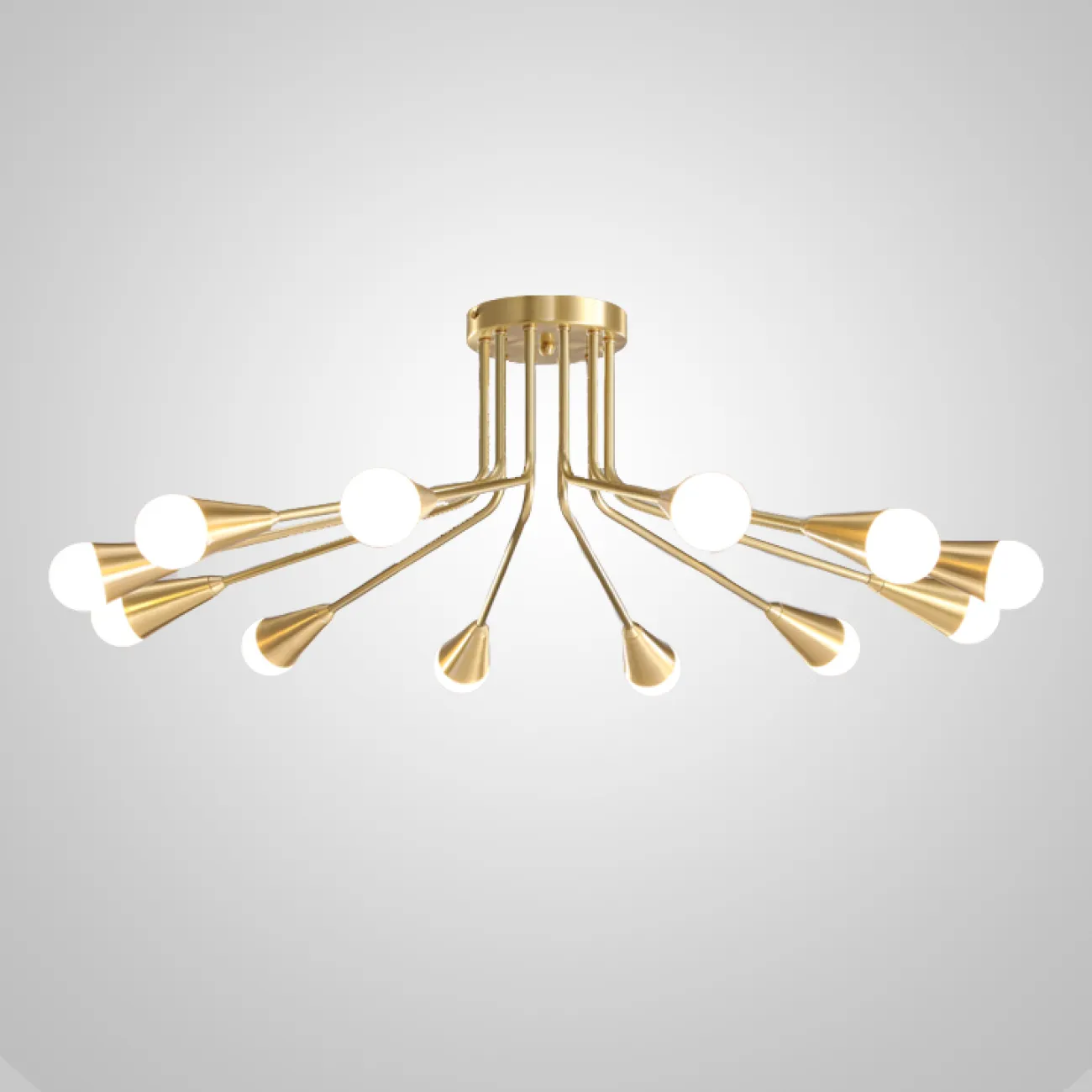 Потолочная люстра SINGLE L16 от ImperiumLoft Потолочная люстра SINGLE L16 от ImperiumLoft