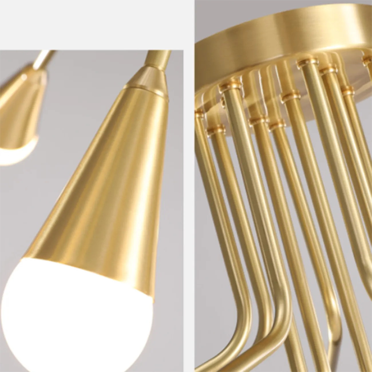 Потолочная люстра SINGLE L16 от ImperiumLoft Потолочная люстра SINGLE L16 от ImperiumLoft