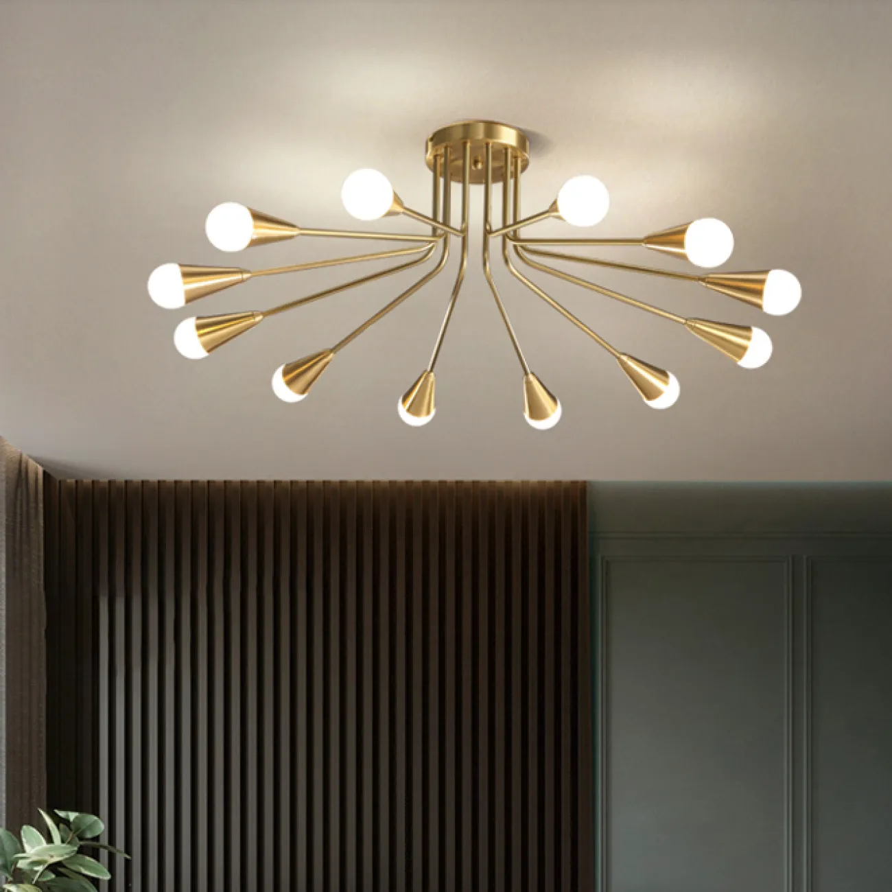 Потолочная люстра SINGLE L16 от ImperiumLoft Потолочная люстра SINGLE L16 от ImperiumLoft