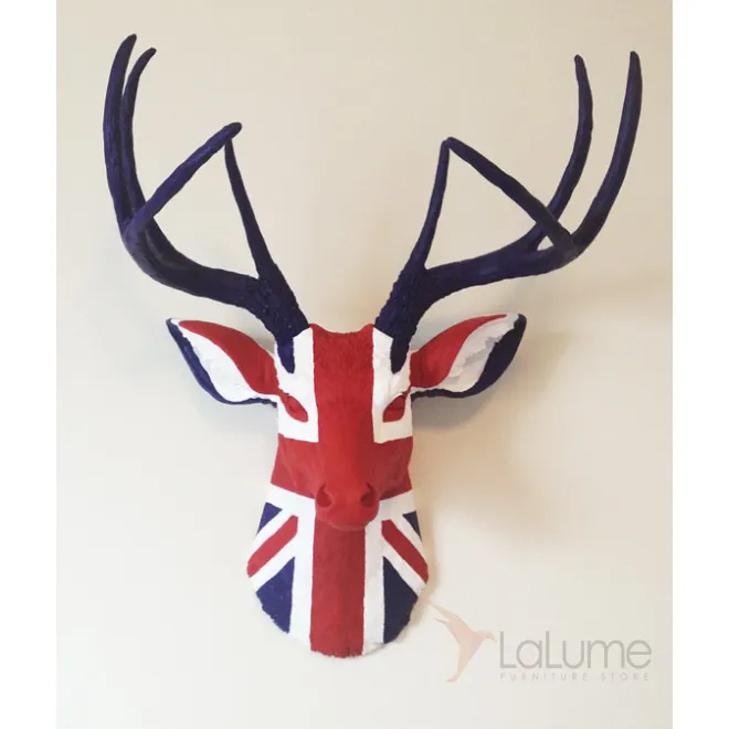 Голова оленя - Union jack от LaLume