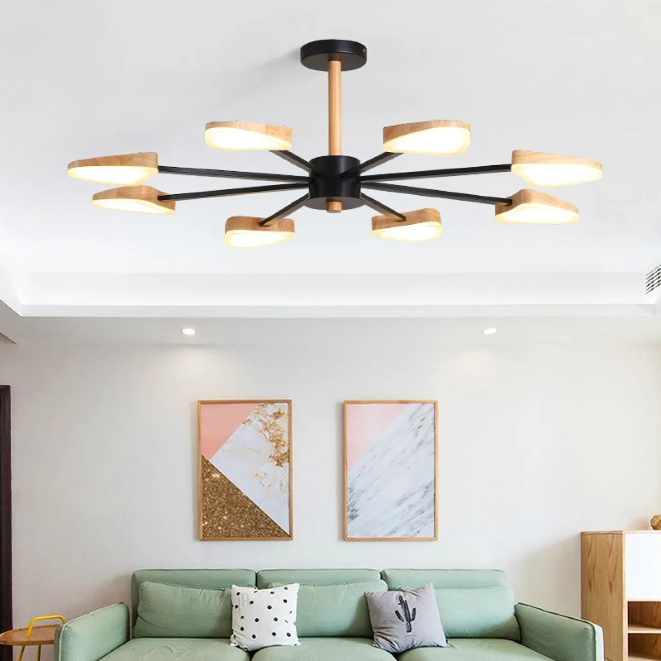 Подвесная люстра SVEGGEN 3 Черный от ImperiumLoft