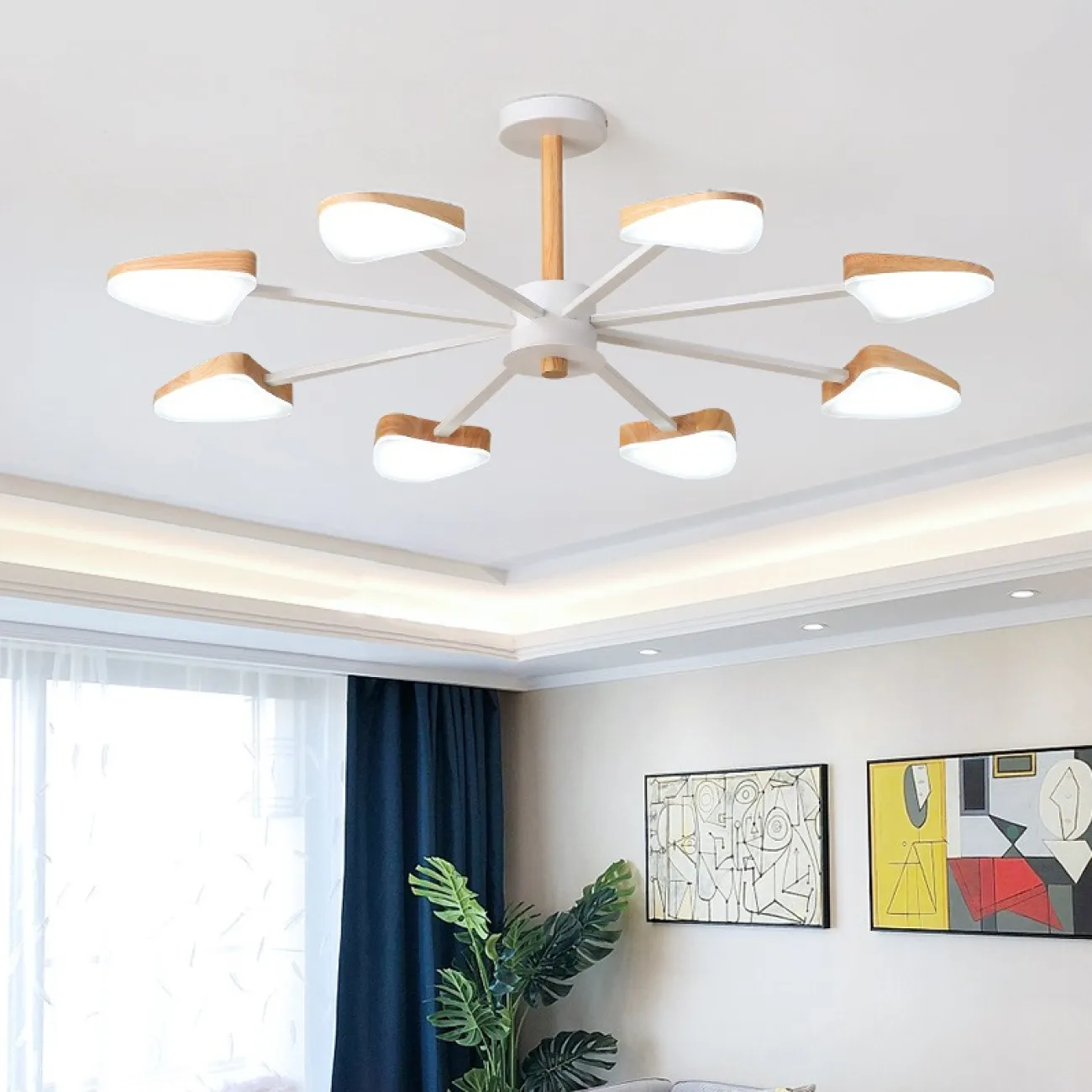 Подвесная люстра SVEGGEN 3 Черный от ImperiumLoft