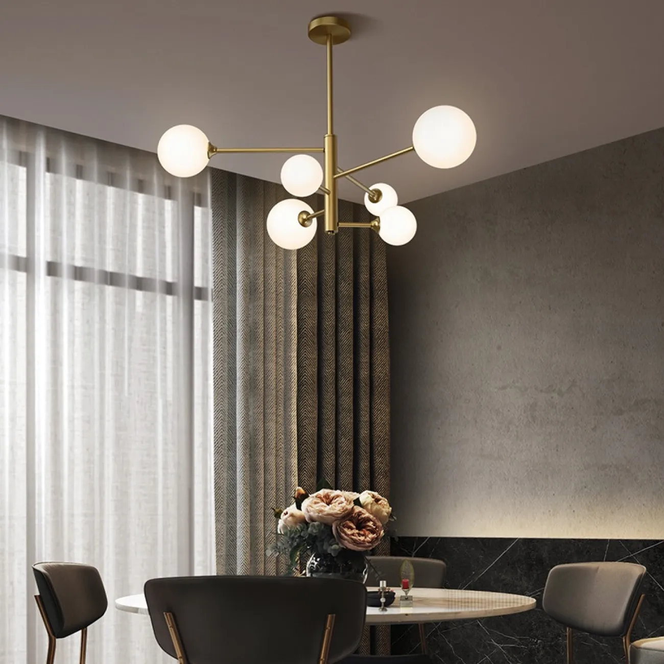 Люстра на штанге SHADE CH от ImperiumLoft Люстра на штанге SHADE CH от ImperiumLoft