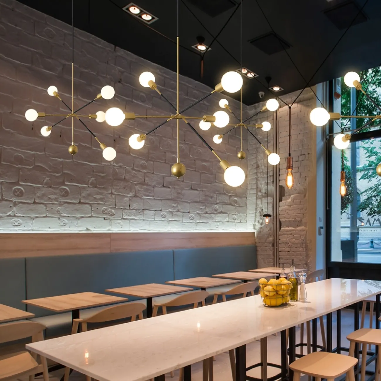 Люстра на штанге ZORA от ImperiumLoft