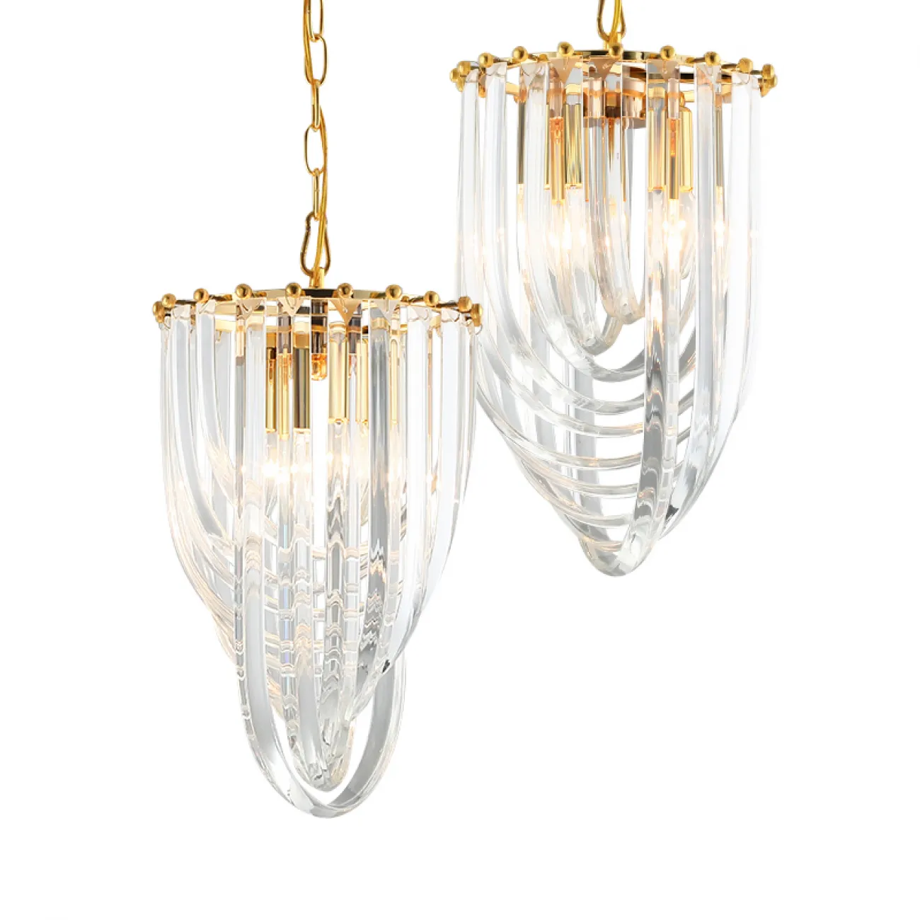 Подвесная люстра FLOW LIGHT D30 от ImperiumLoft