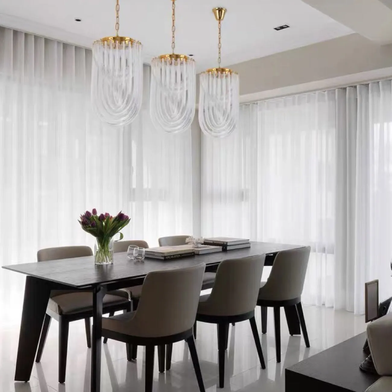 Подвесная люстра FLOW LIGHT D30 от ImperiumLoft