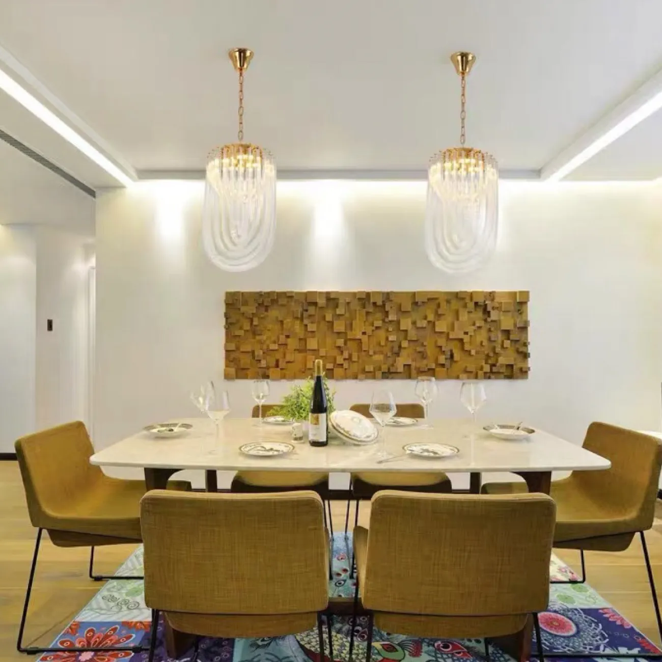 Подвесная люстра FLOW LIGHT D30 от ImperiumLoft