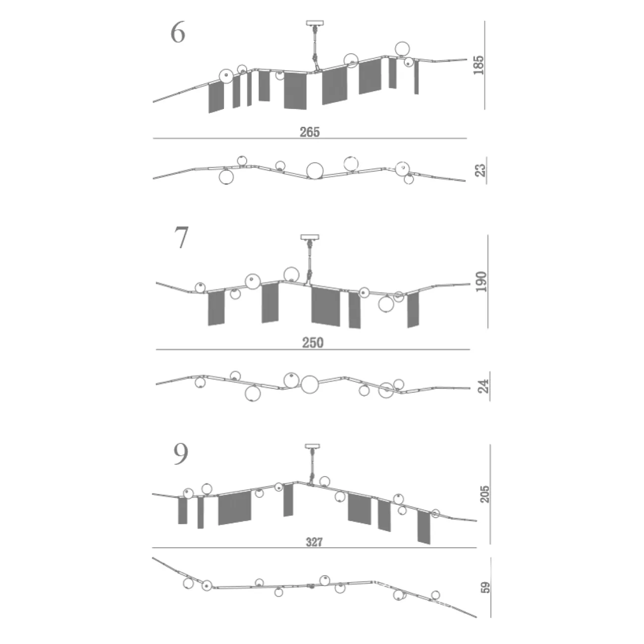 Люстра Адель Cherry Bomb Chandelier 7 от ImperiumLoft