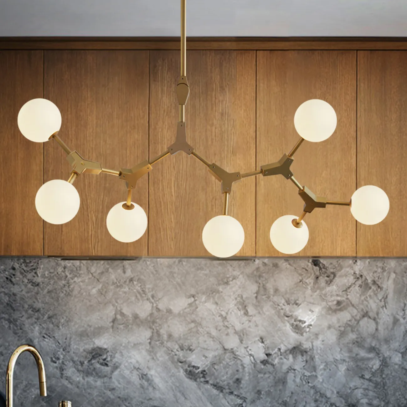 Люстра на штанге BEANSTALK от ImperiumLoft