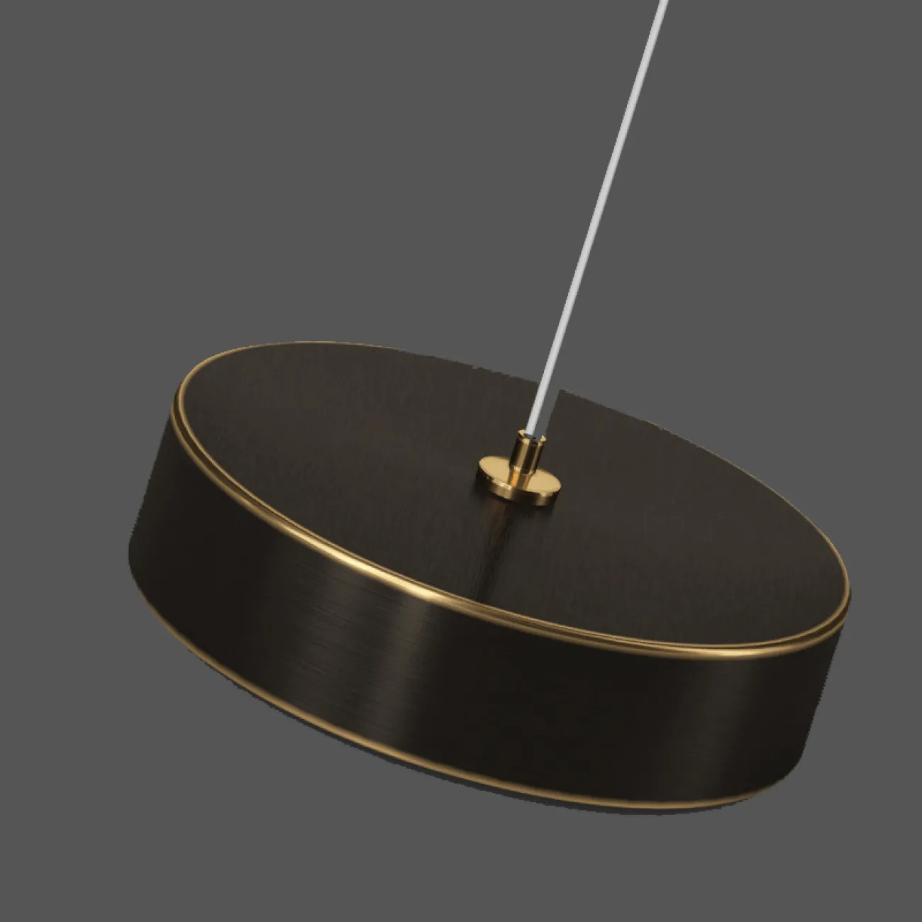 Подвесной светильник SOLDIS brass от ImperiumLoft