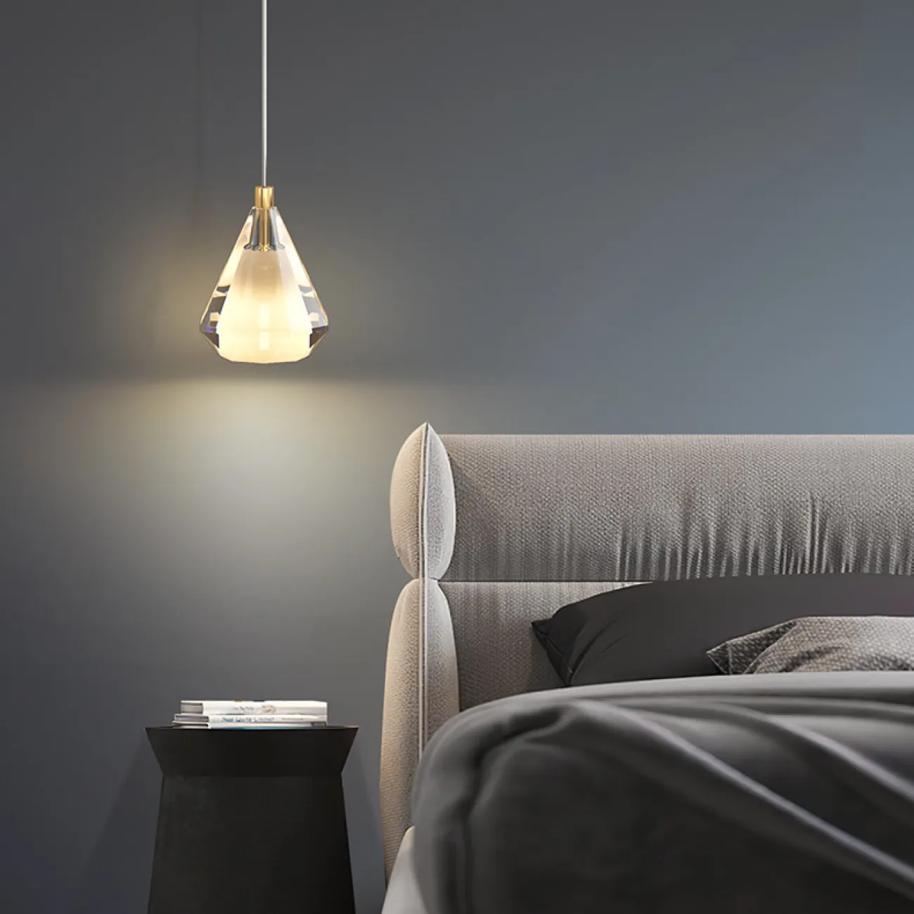 Подвесной светильник SOLDIS brass от ImperiumLoft