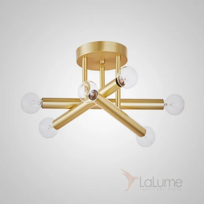 Люстра на штанге SPIKE D30 H35 от ImperiumLoft