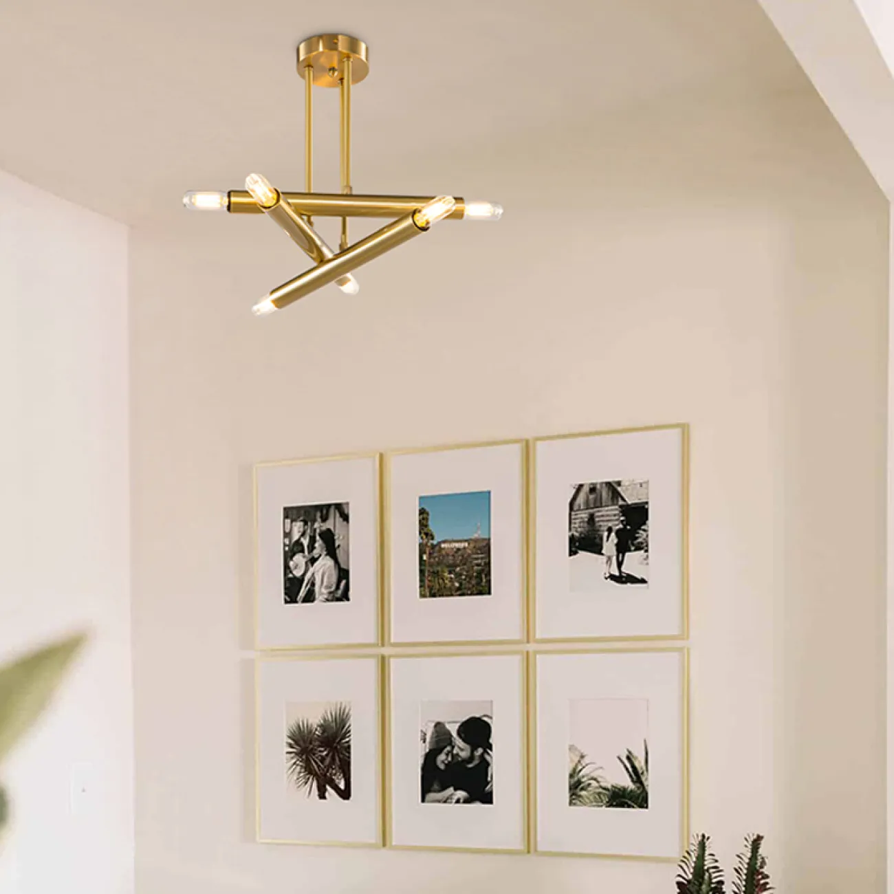 Люстра на штанге SPIKE D50 H65 от ImperiumLoft